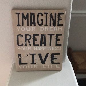 Inspirational Wall Hanging